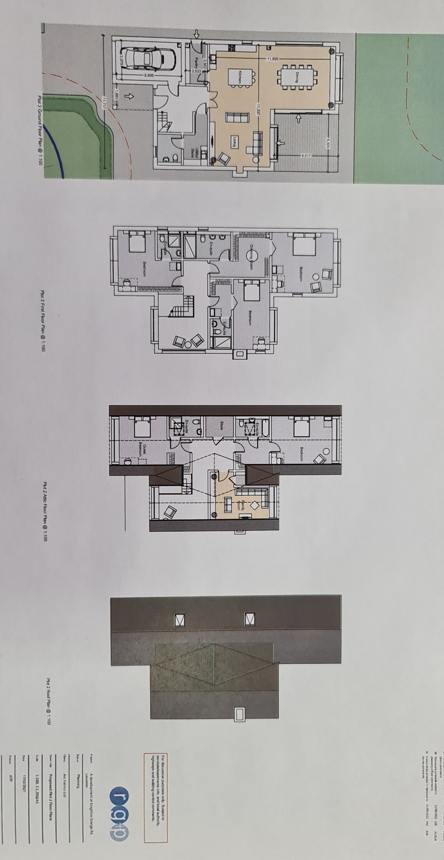 8A Knighton Grange Road , PLOT FOR  SALE 